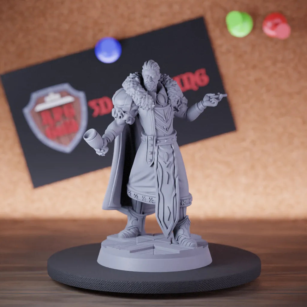 Human 5e | DnD Human Baron Townfolk Npc Miniature