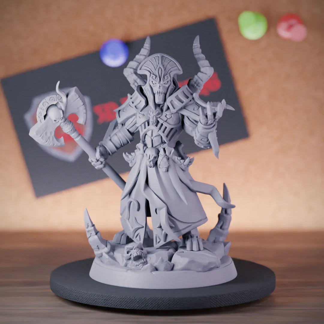 Necromancer 5e | DnD Warforged Necromancer Miniature