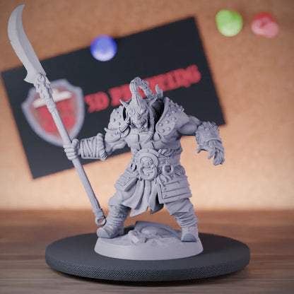 Orc 5e | DnD Orc Warrior Guardian Miniature