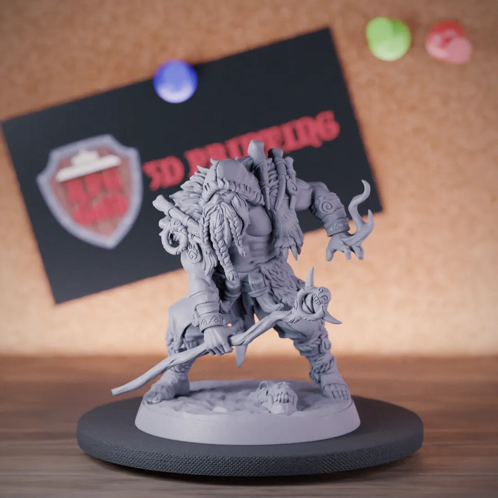 Wizard 5e | DnD Viking Northman Wizard Miniature