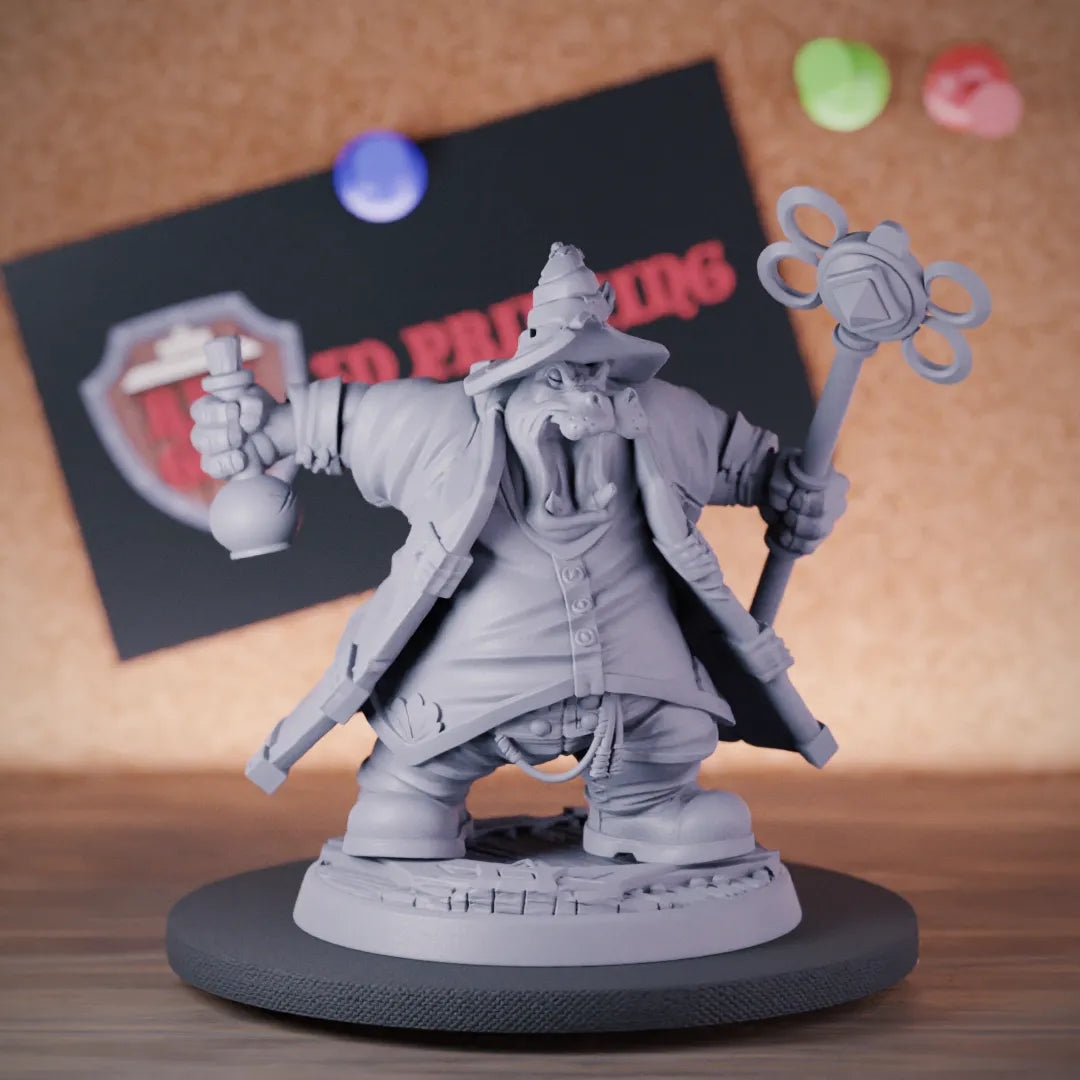 Giff 5e | Giff Wizard Alchemist Miniature