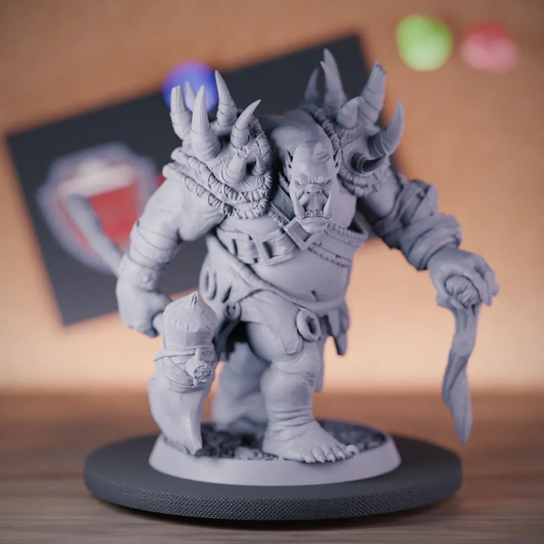 Ogre 5e | DnD Ogre Fighter Axe Wielding Miniature