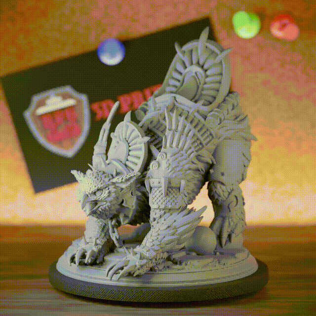 Owlbear 5e | DnD Saddle Beast Mount Old Betty Miniature