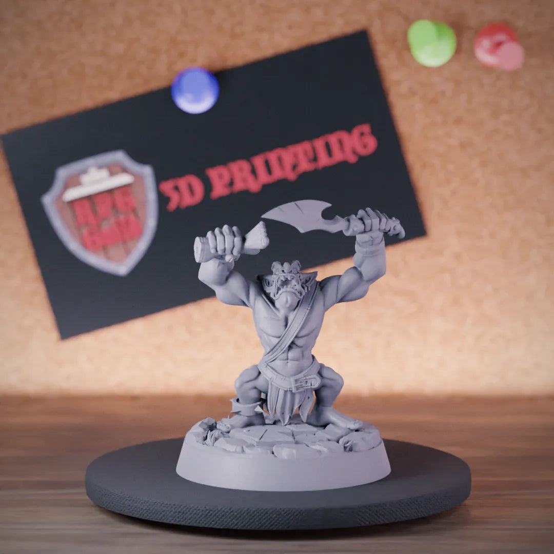 Orc 5e | DnD Baby Orc Bloodthirsty Miniature