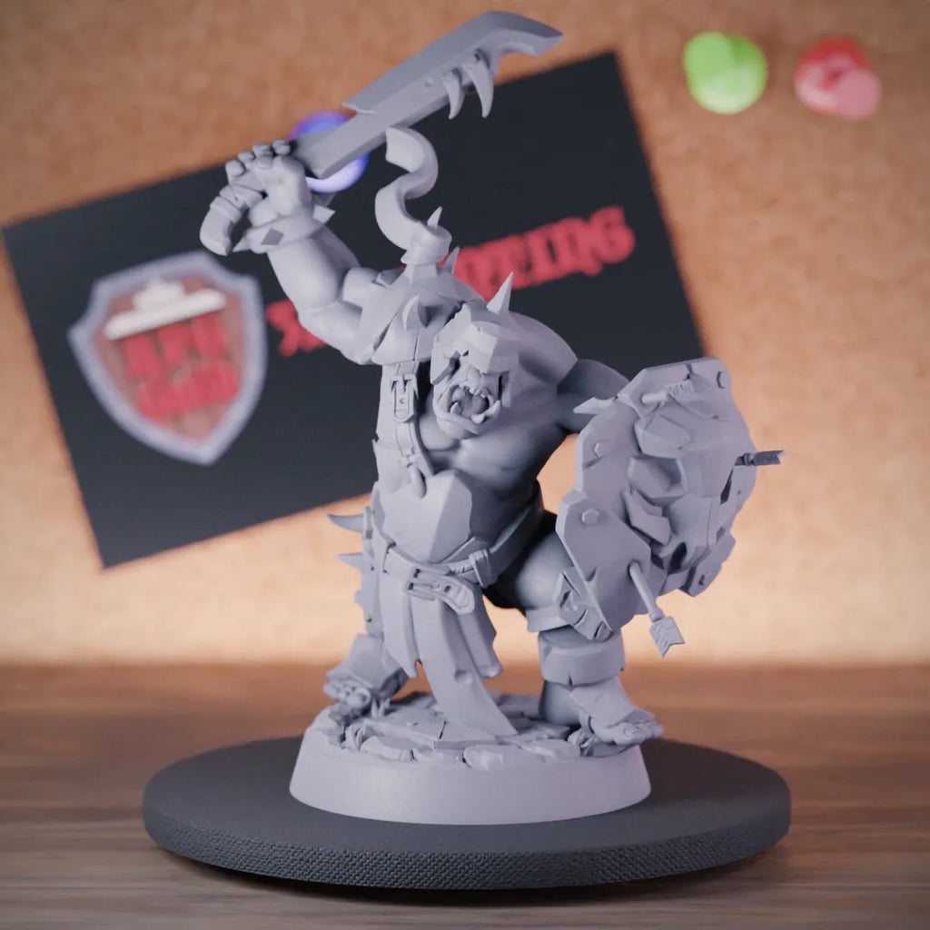 Orc 5e | DnD Orc Battle Warrior Sword Miniature