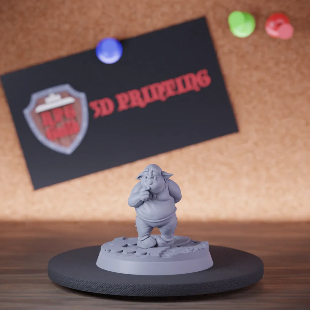 Orc 5e | DnD Orc Kid Baby Monster Miniature