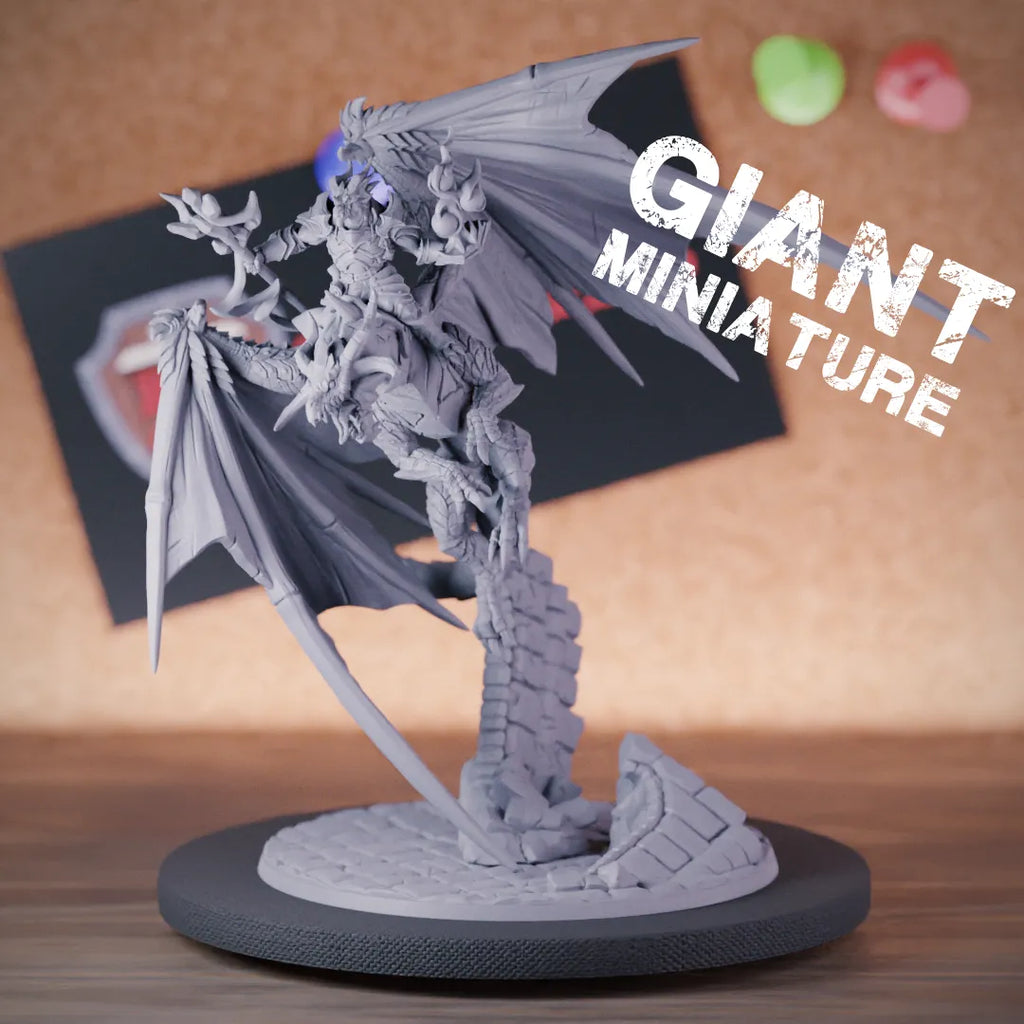 Dragonborn 5e | DnD Archmage Dragon Rider Miniature