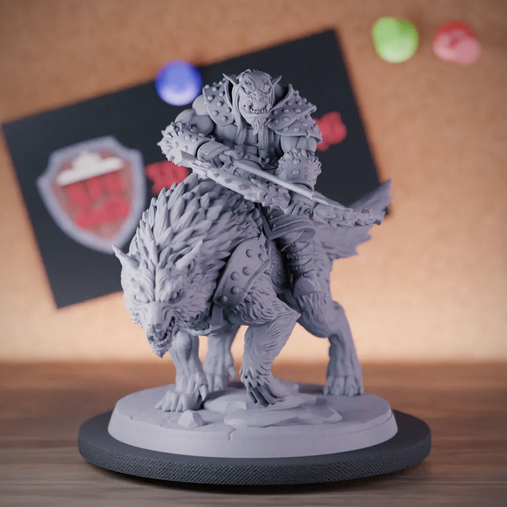 Orc 5e | DnD Orc Ranger Cavalry Miniature