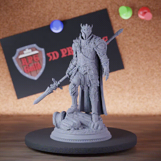 Ritter 5e | DnD Verfluchter Ritter Orsinius Miniatur
