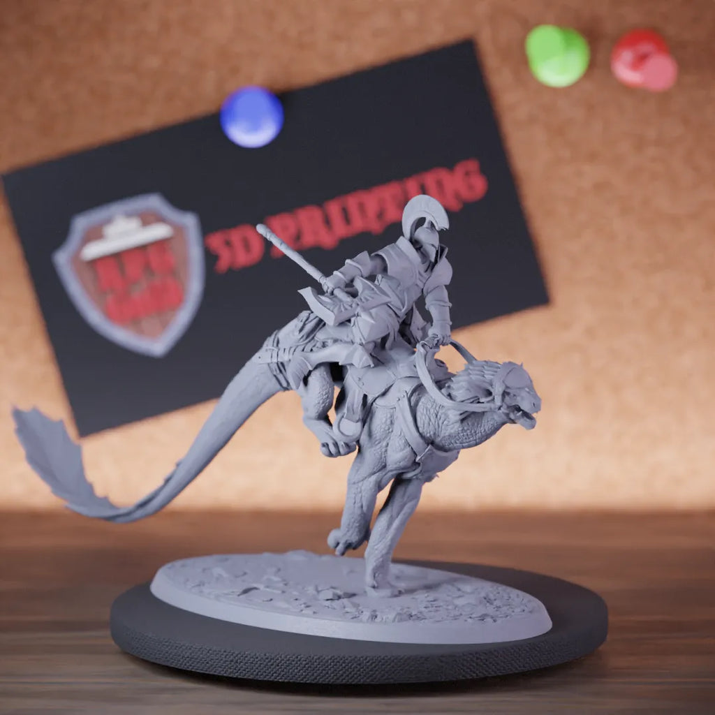 Paladin 5e | DnD Paladin Defender Panthera Rider Miniature