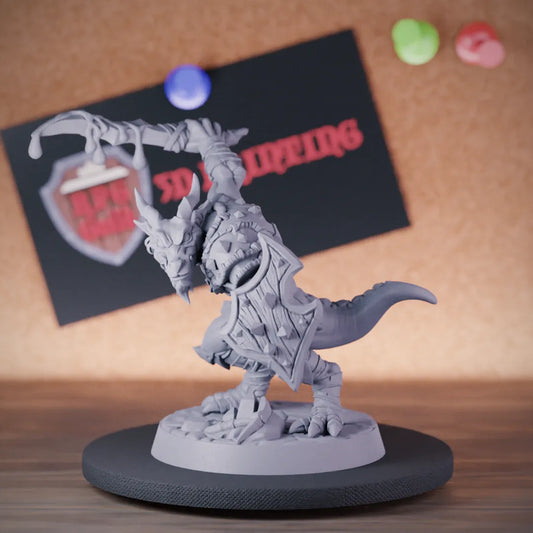 Kobold 5e | DnD Kobold Warrior Guardian Miniature