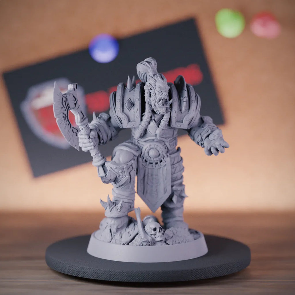Orc 5e | DnD Orc Warchief Commander Miniature