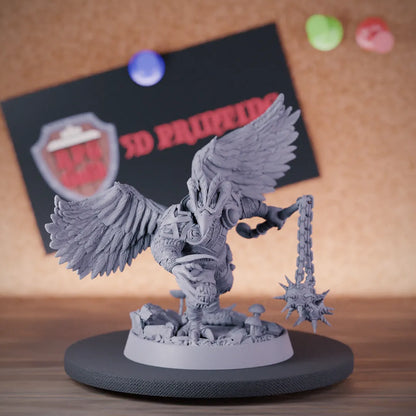 Aarakocra 5e | DnD Aarakocra Fighter Champion Miniature