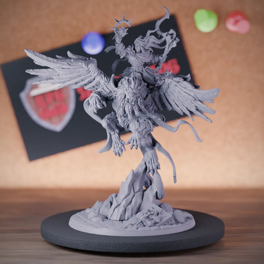 5e Paladin | DnD Paladin Winged Lion Rider Miniature