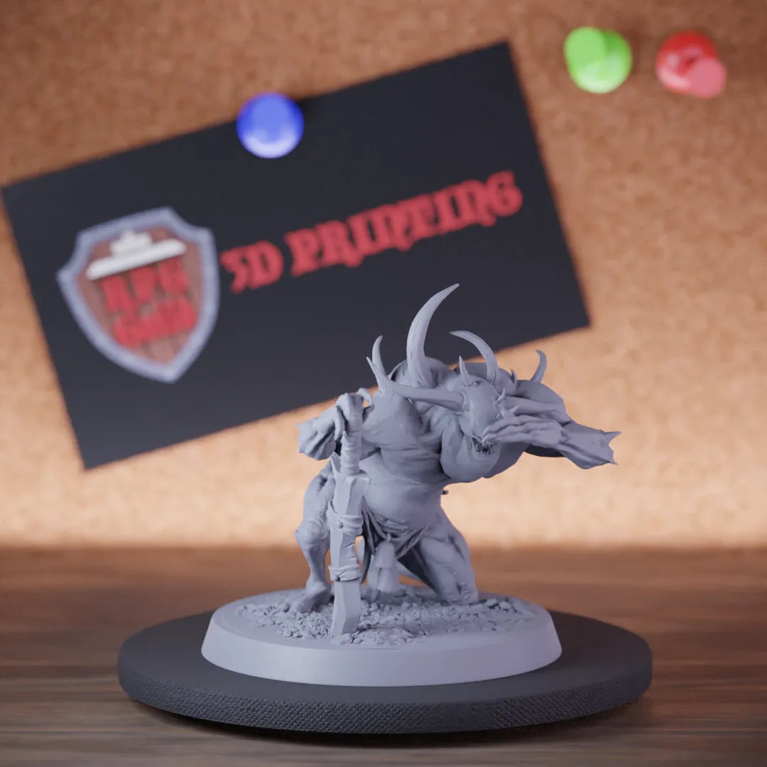 Demon 5e | DnD Demon Servant Devil Sword Miniature
