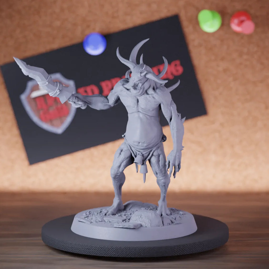 Demon 5e | DnD Demon Servant Hell Warchief Miniature