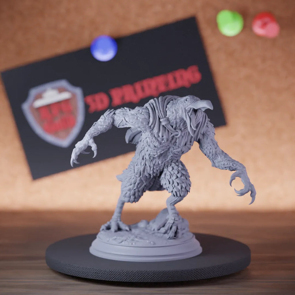 Abomination Crow 5e | DnD Abomination Crow Monster Miniature 