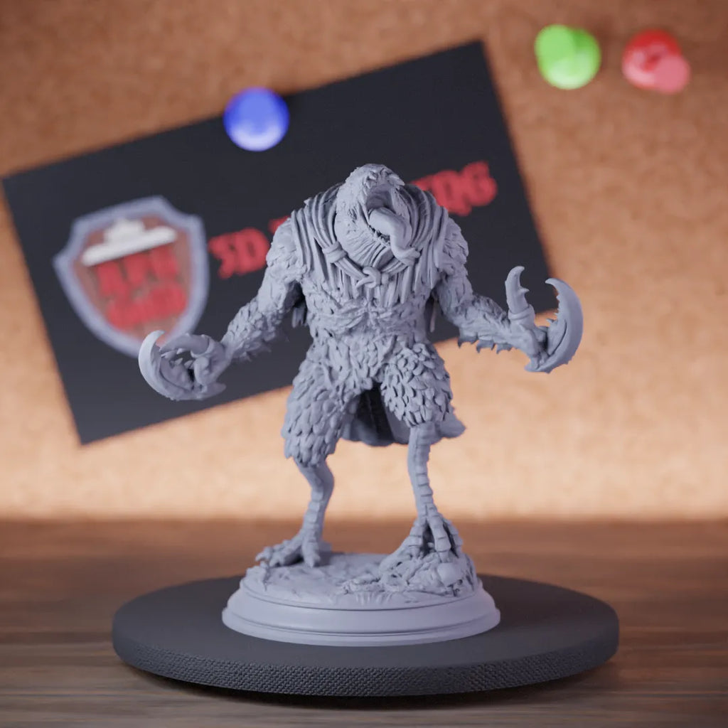 Abomination Crow 5e | DnD Abomination Crow Mutant Miniature