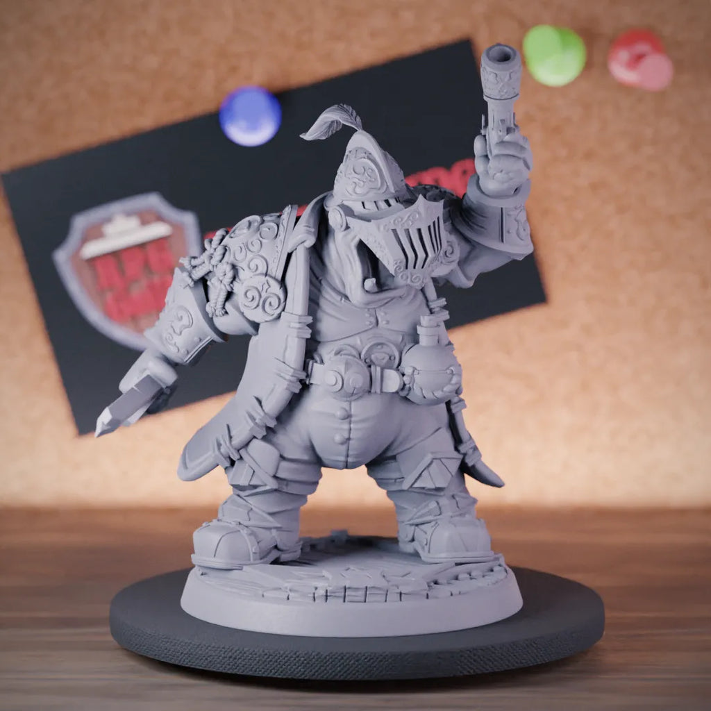 Giff 5e | DnD Giff Soldier Sword Miniature