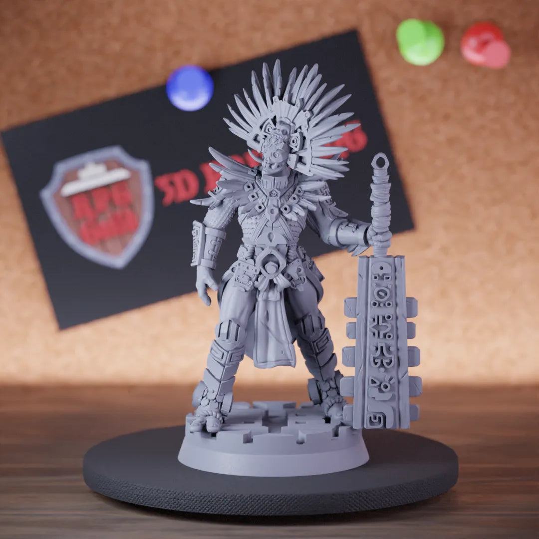 Tribal Fighter 5e | DnD Warrior Guardian Miniature