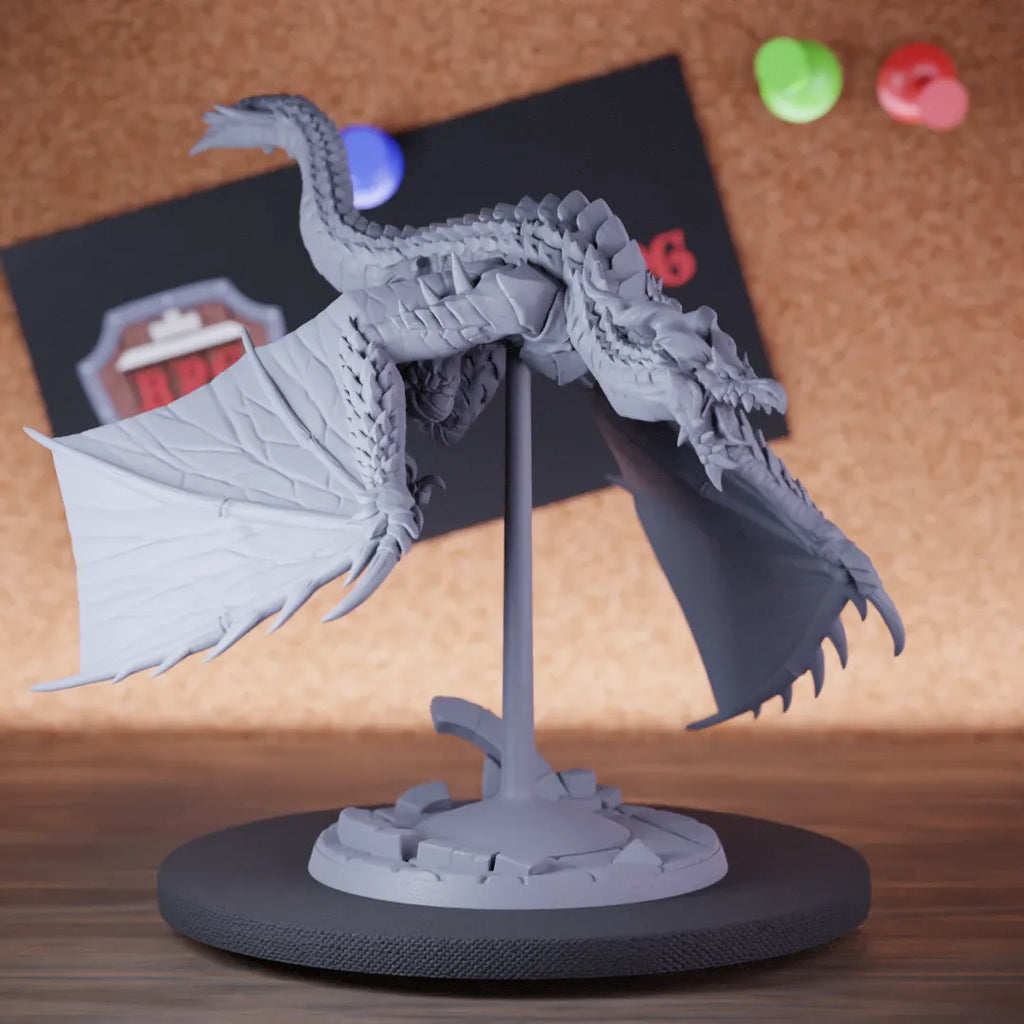 Wyvern 5e | DnD Wyvern Dragon Boss Miniature
