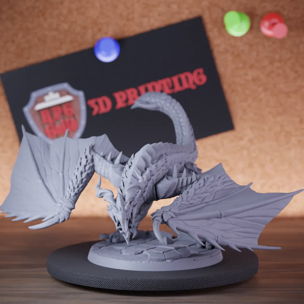 Wyvern 5e | DnD Wyvern Venomous Monster Miniature