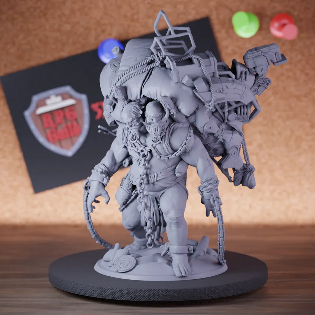 Ettin 5e | DnD Desert Ettin Giant Miniature