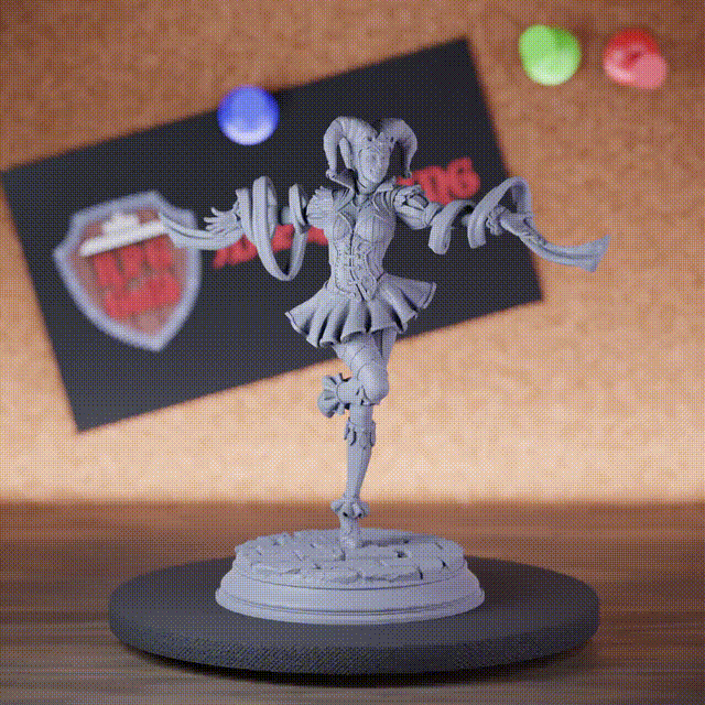 Vampire 5e | DnD Jester Performer Sanguine Miniature