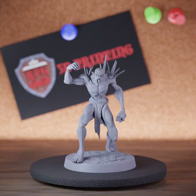 Ghul 5e | DnD Savage Spiked Winner Ghul Miniature 