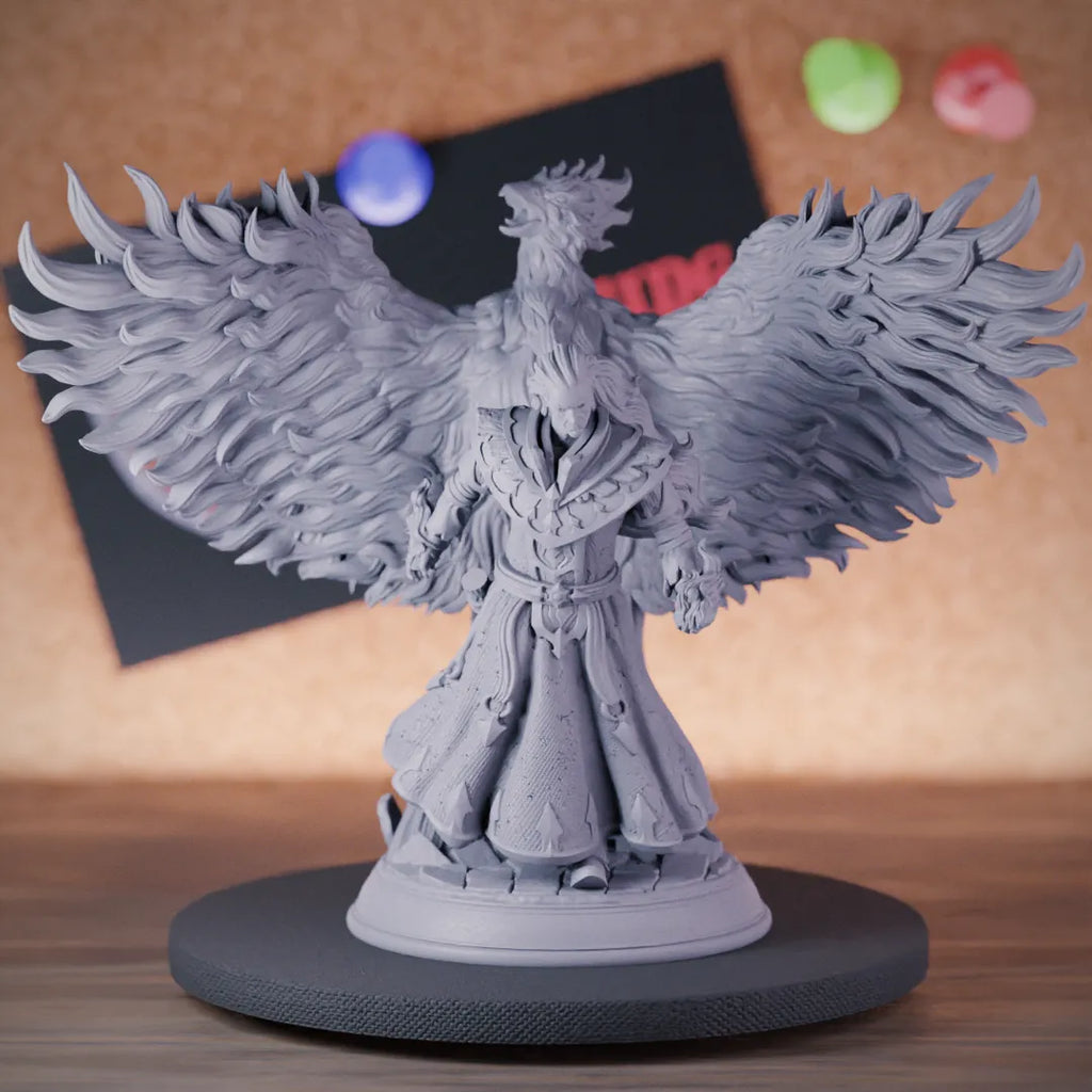 Sorcerer 5e | DnD Sorcerer Pyromancer Phoenix Miniature