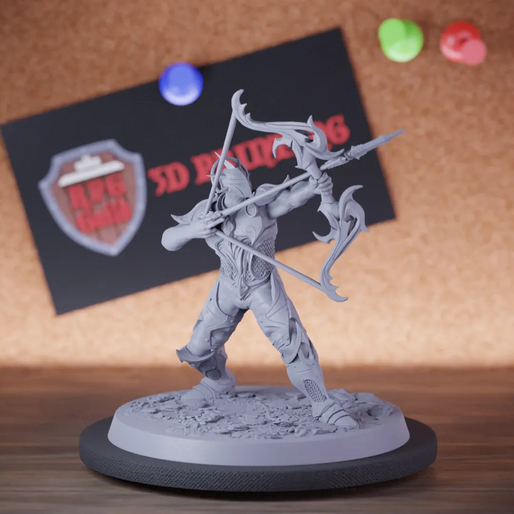 Knight 5e | DnD Knight Sentinel Warrior Archer Miniature