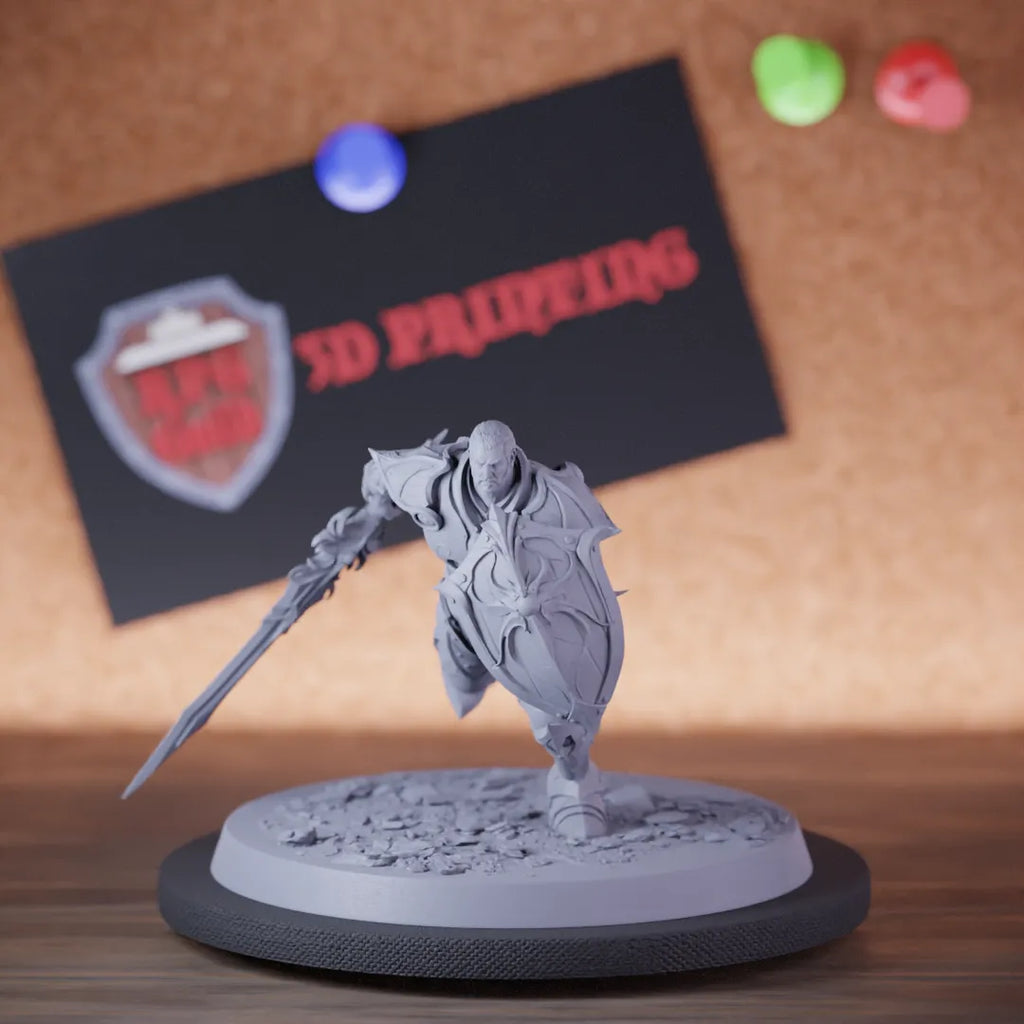 Paladin 5e | DnD Paladin Armored Defender Warrior Miniature