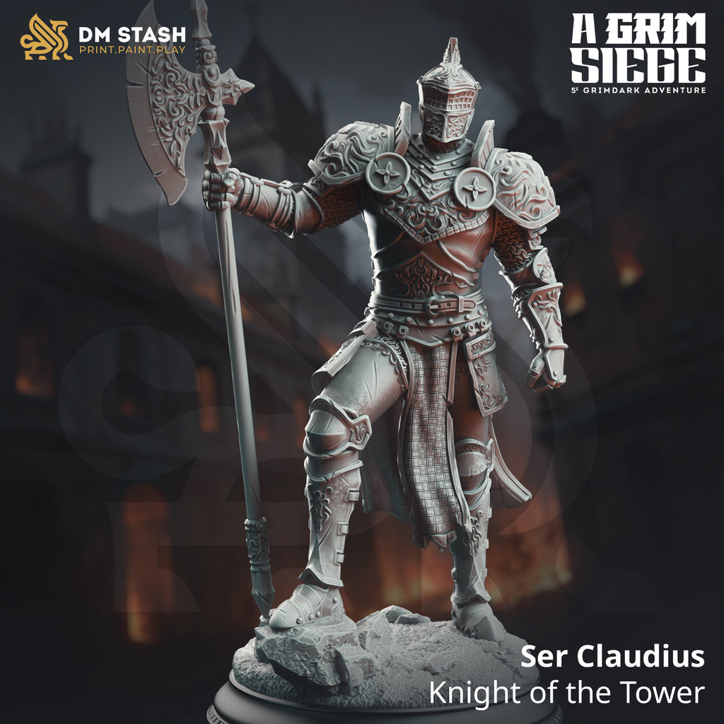 A Grim Siege Bundle | DnD Miniature Set | 32-75mm