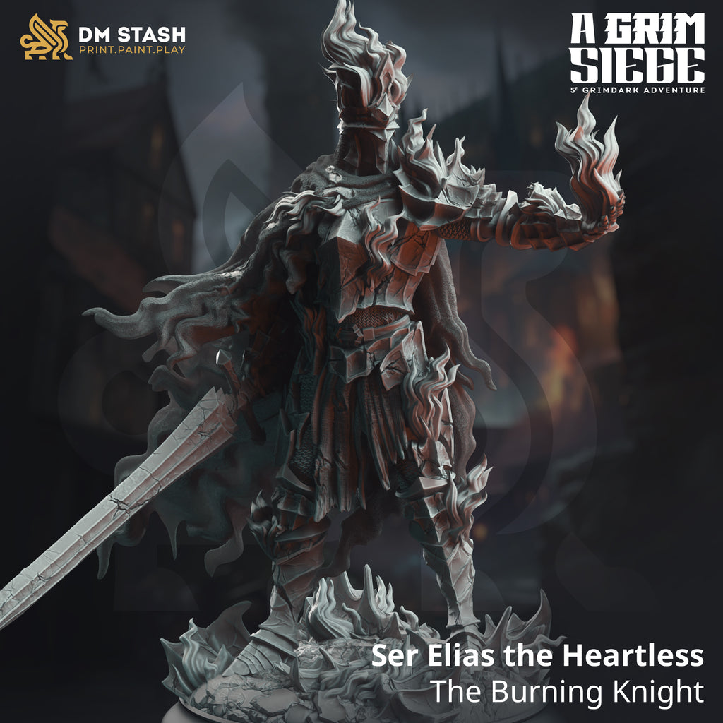 A Grim Siege Bundle | DnD Miniature Set | 32-75mm