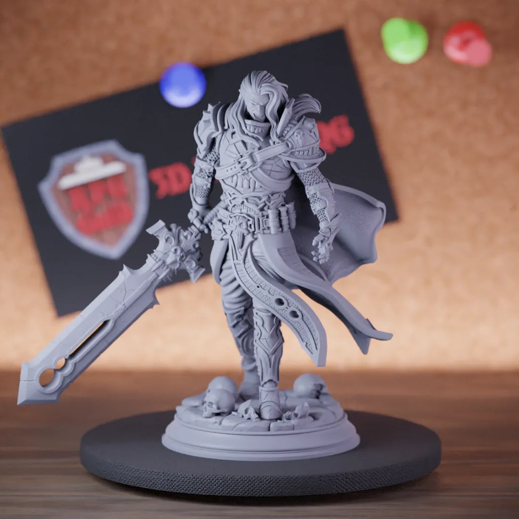Paladin 5e | DnD Paladin Cleric Warrior Sword Miniature
