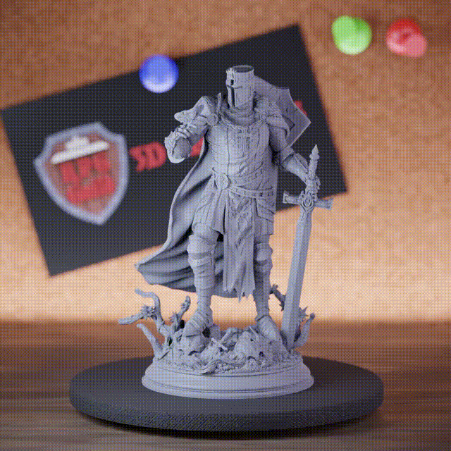 Human 5e | DnD Crusading Knight Ser Ludwig Miniature