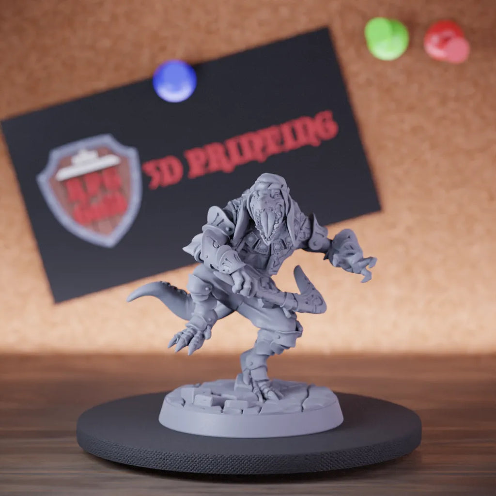 Kobold 5e | DnD Desert Kobold Warrior Miniature