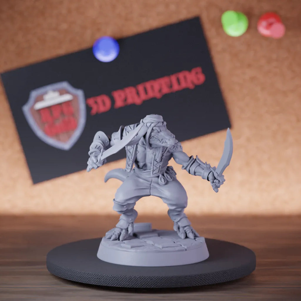 Kobold 5e | DnD Desert Kobold Sword Miniature
