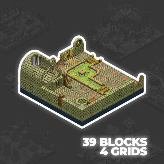 DnD Terrain | Modular Dungeon Sets Collection | RPG Guild