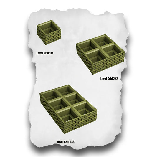 DnD Terrain Grid | Modular Toxic Sewer Dungeon #14