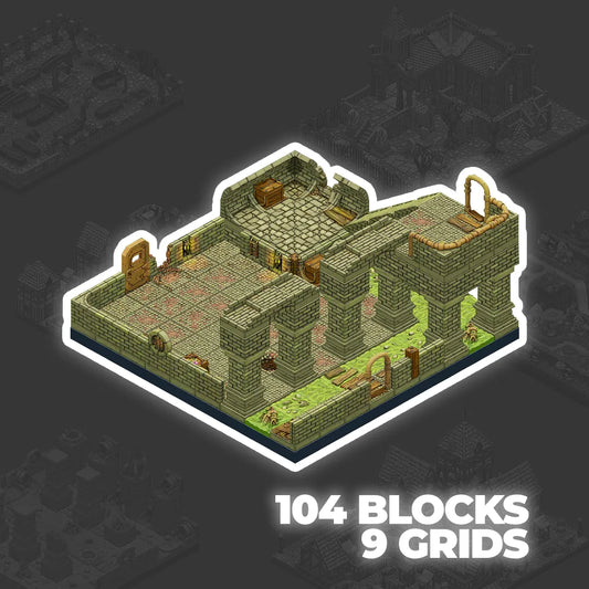 DnD Terrain | Modular Dungeon Sets Collection | RPG Guild – DnD ...