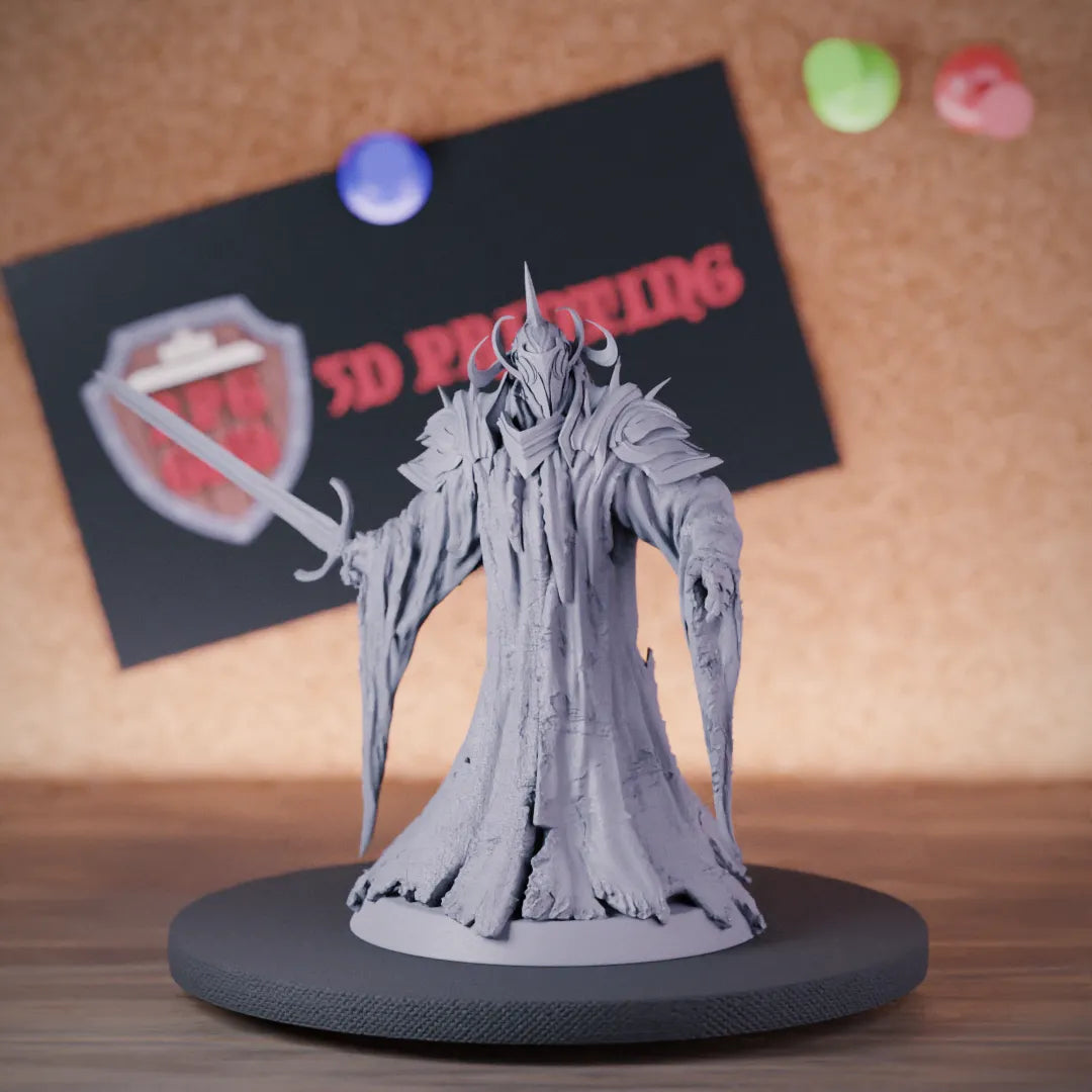Wight 5e | DnD Undead Monster Sword Miniature
