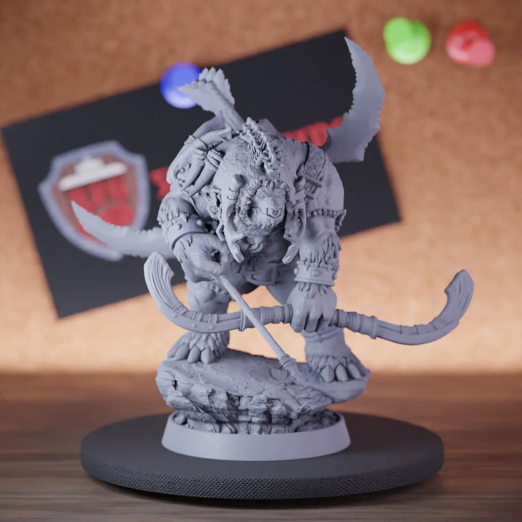 Werebear 5e | DnD Werebear Tribal Archer Miniature