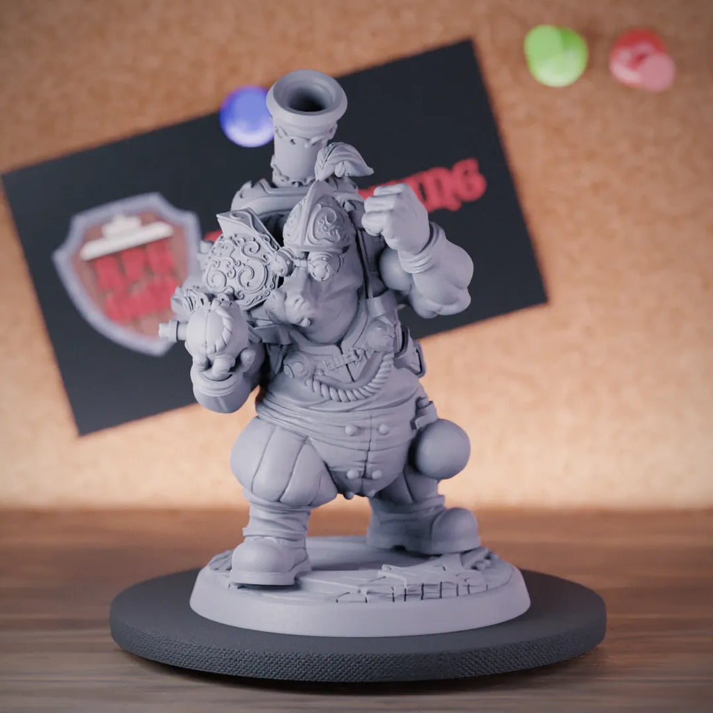 Giff 5e | DnD Giff Cannonier Warrior Miniature