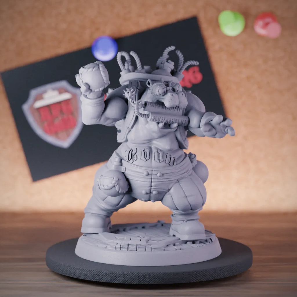 Giff 5e | DnD Giff Warrior Artificer Miniature