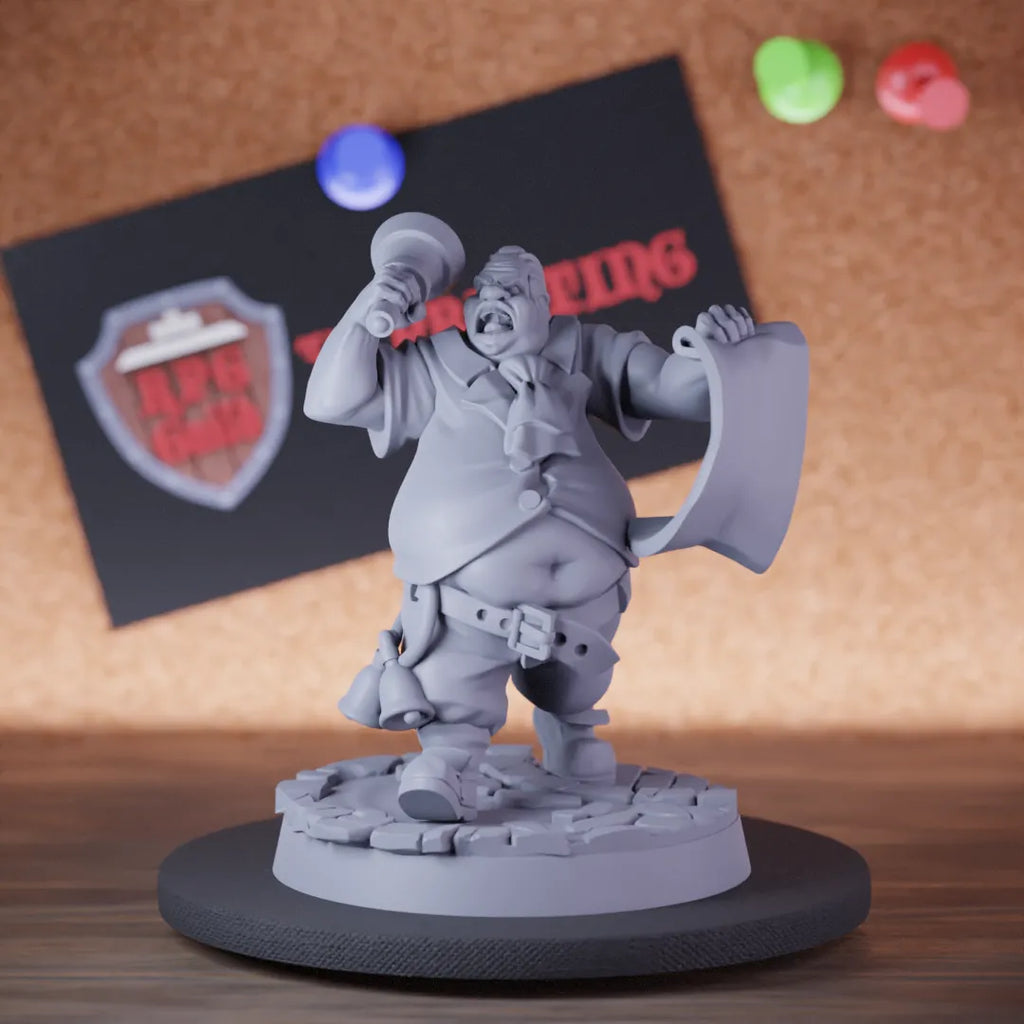 Human 5e | DnD Human Town Herald Npc Miniature