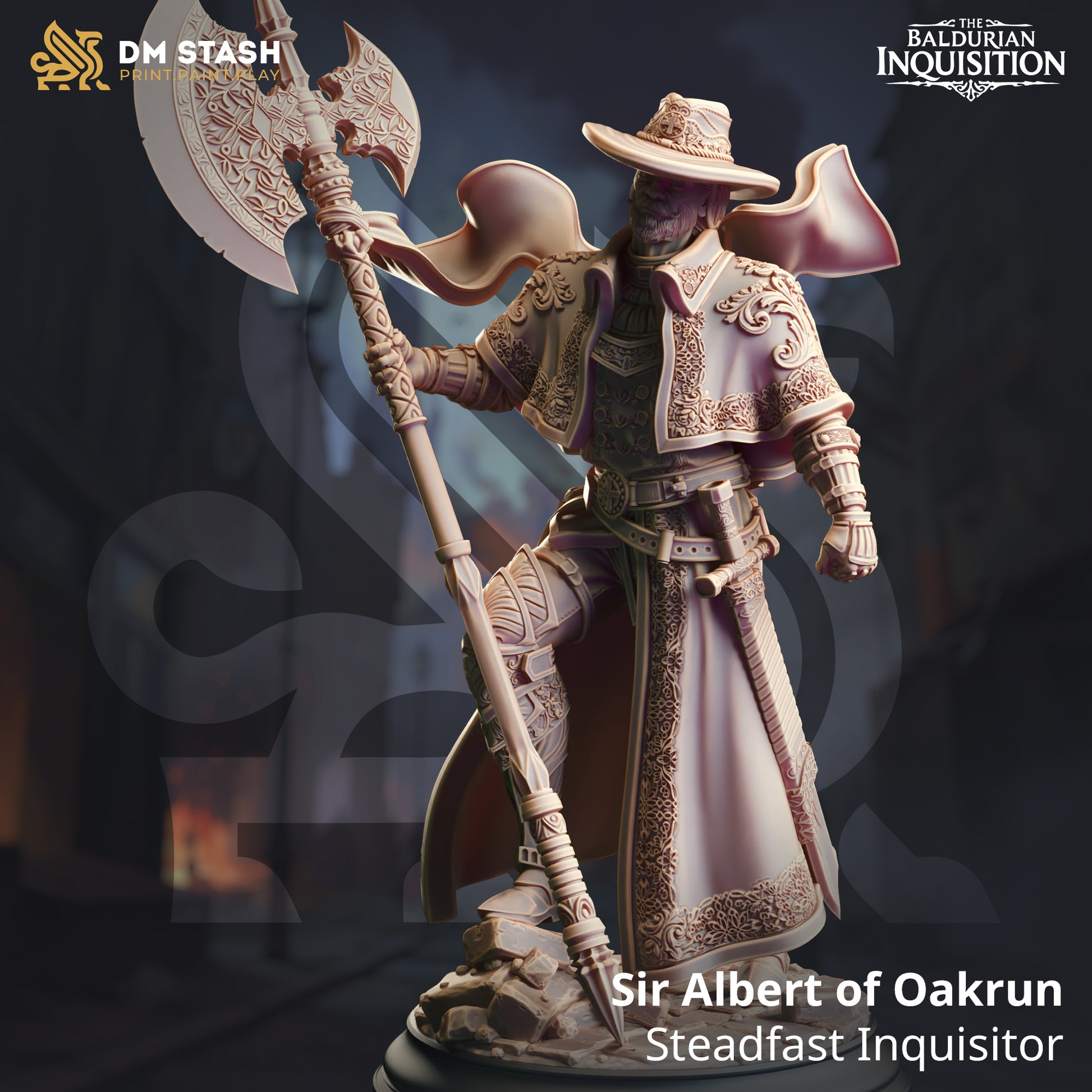 Baldurian Inquisition Bundle | DnD Miniature Set | 32-75mm