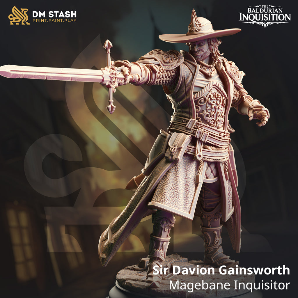 Baldurian Inquisition Bundle | DnD Miniature Set | 32-75mm