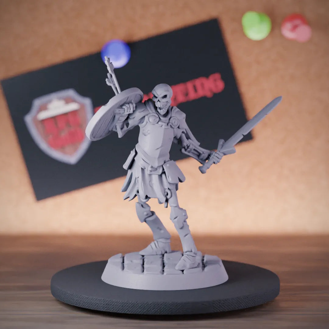 Skeleton 5e | DnD Skeleton Undead Warrior Miniature