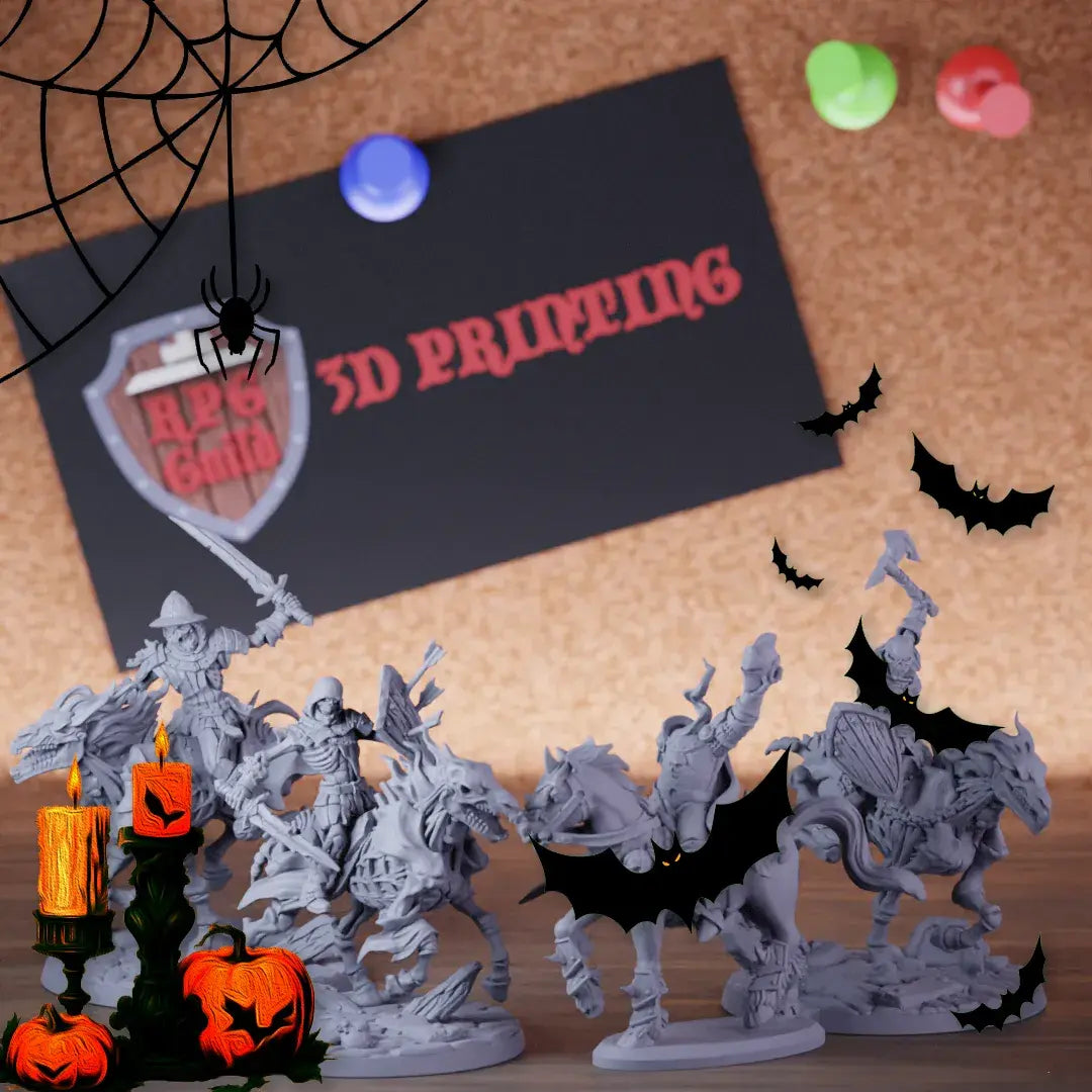 Skeleton Riders 5e | DnD Skeleton Riders Set